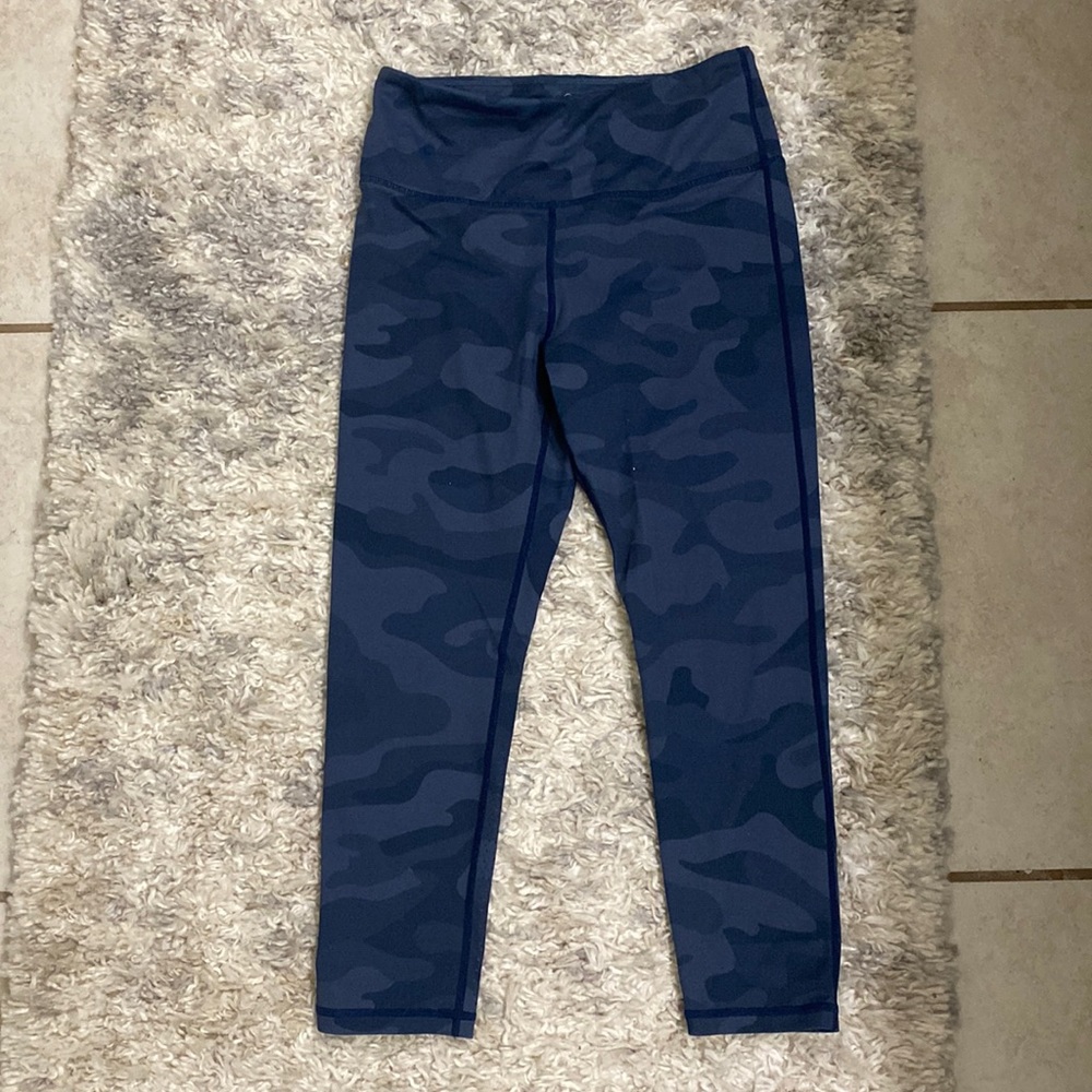 Lilybod blue camo leggings